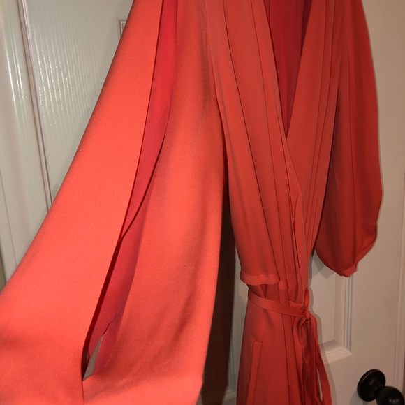 DVF Autumn wrap dress 6 could also fit size 8 TTS Hot Spice - Picture 3 of 8